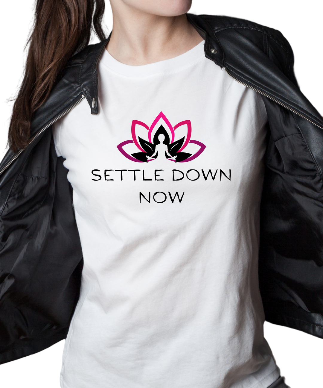 Settle Down Now Ladies Cut Relaxed Fit T-Shirt