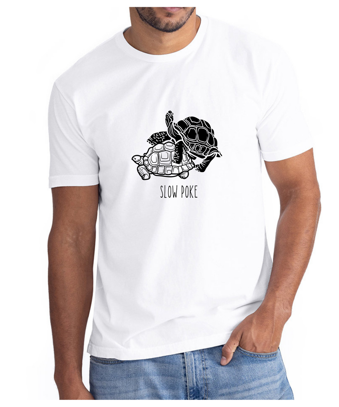 Slow Poke Unisex Men Women T-Shirt