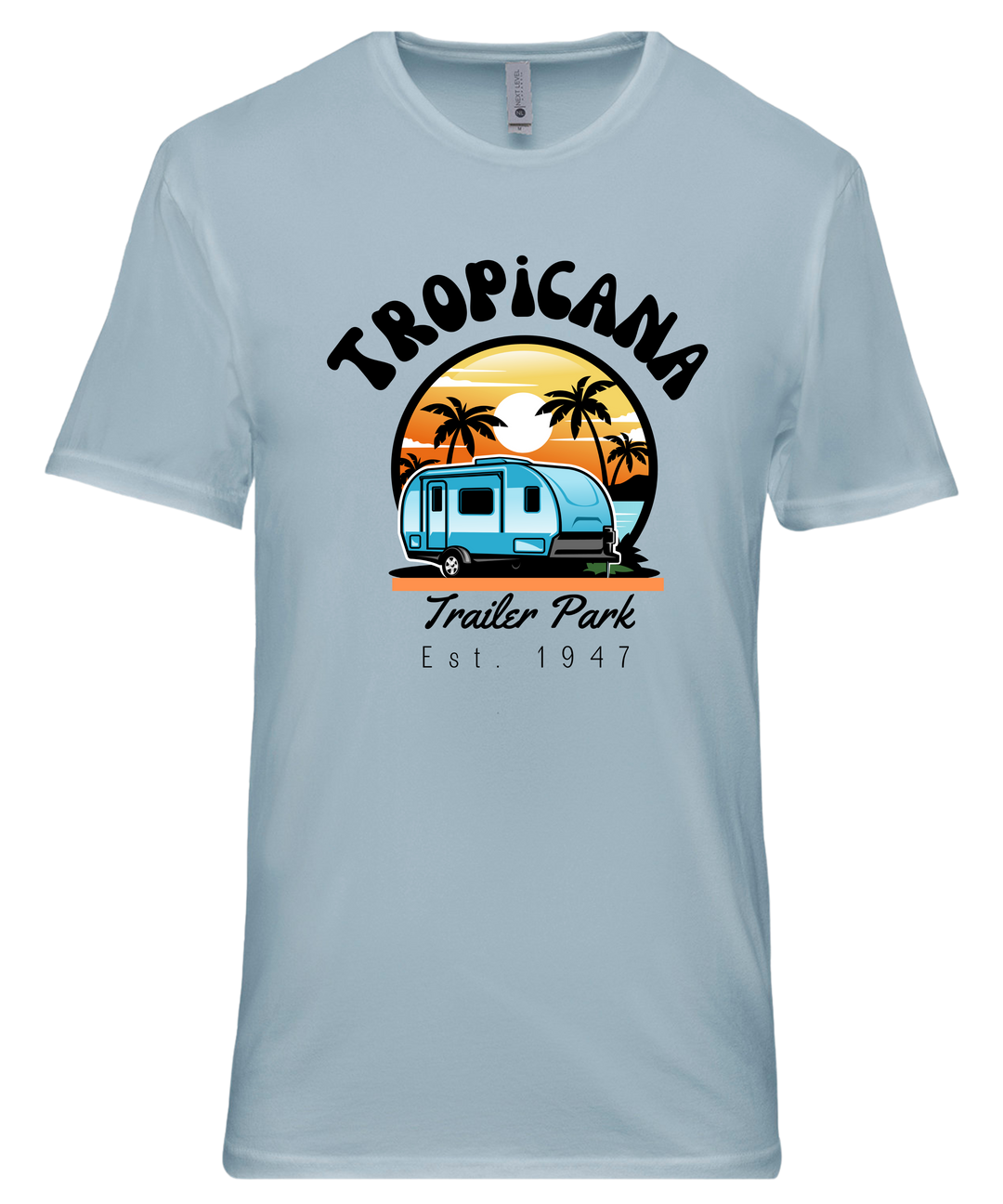 Tropicana Trailer Park Unisex Men Women T-Shirt