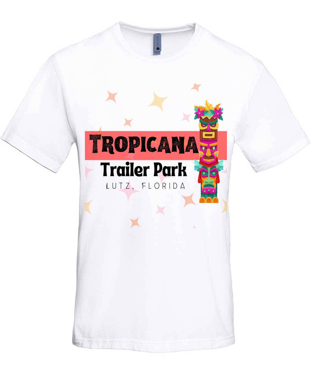 Tropicana Totem Pole Unisex Women Men T-Shirt