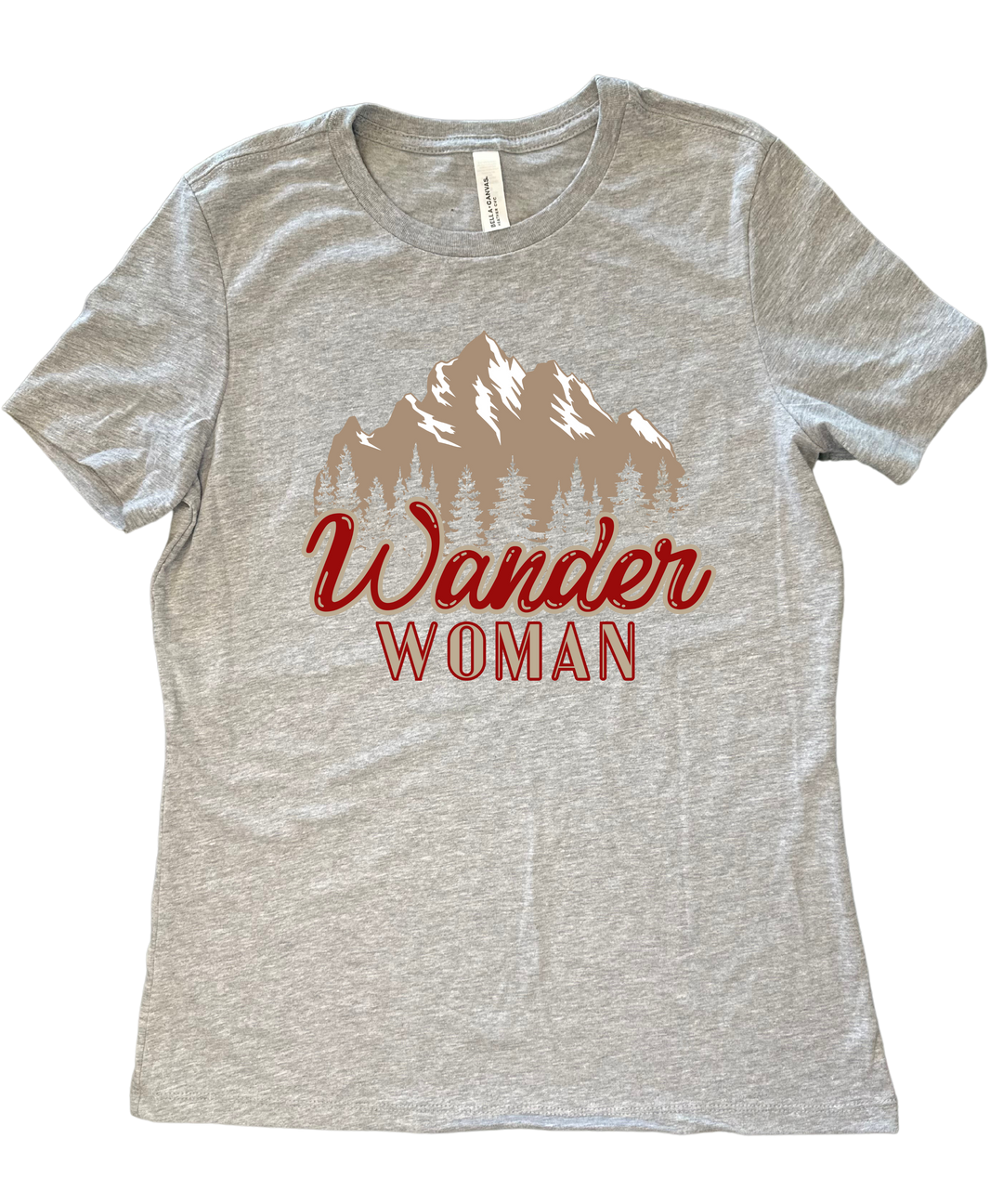 Wander Woman Ladies Cut Relaxed Fit T-Shirt