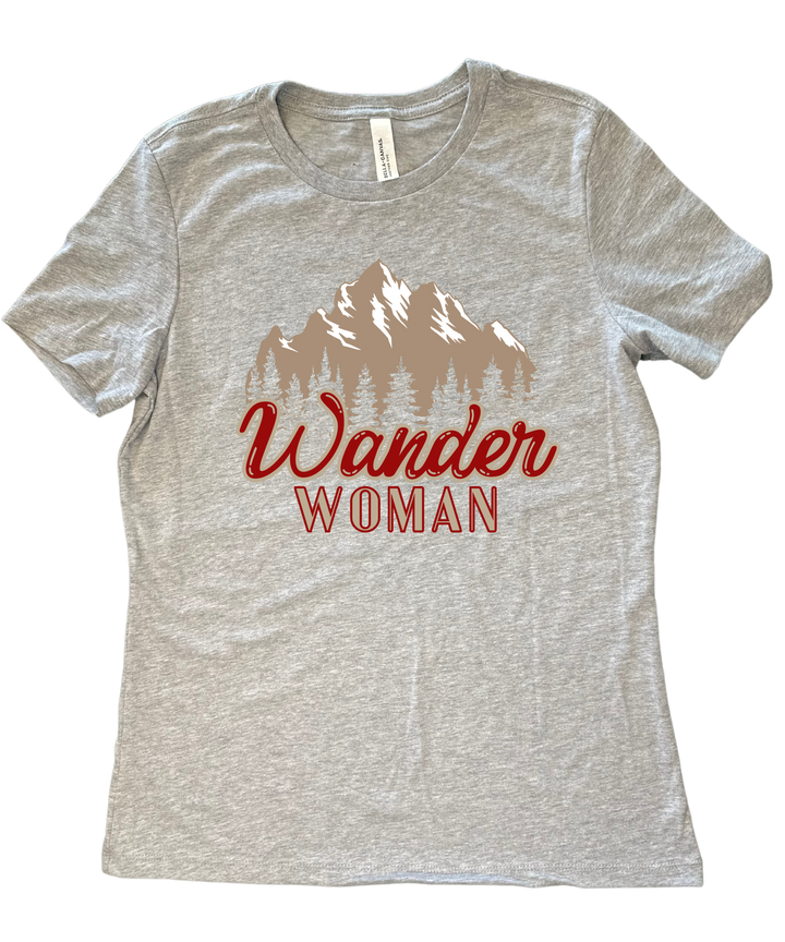 Wander Woman Ladies Cut Relaxed Fit T-Shirt