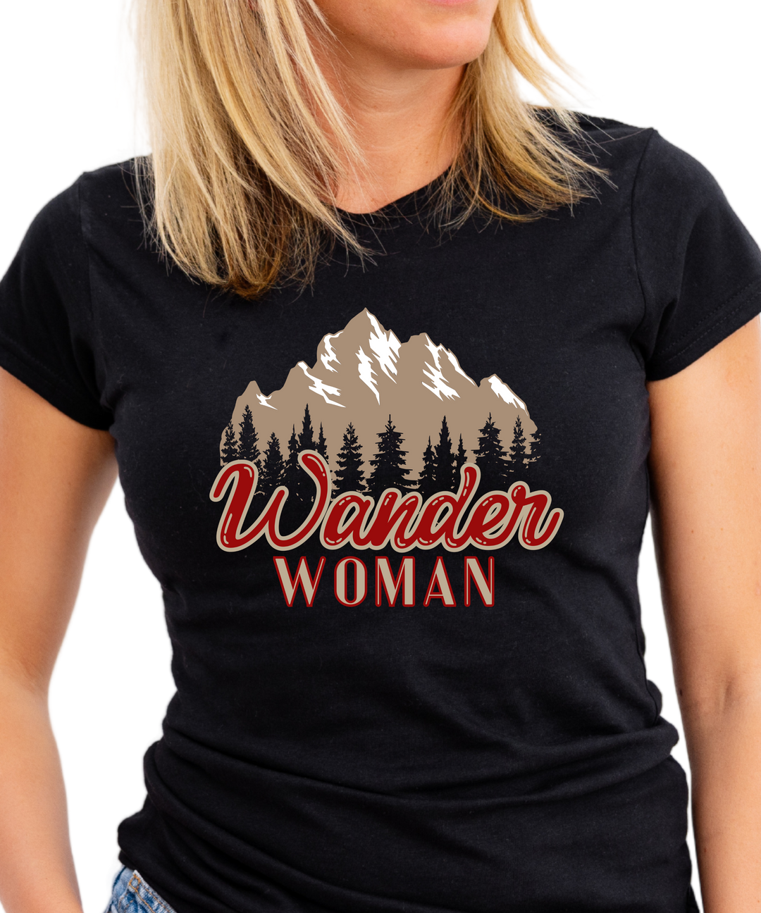 Wander Woman Ladies Cut Relaxed Fit T-Shirt