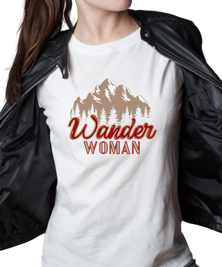 Wander Woman Ladies Cut Relaxed Fit T-Shirt