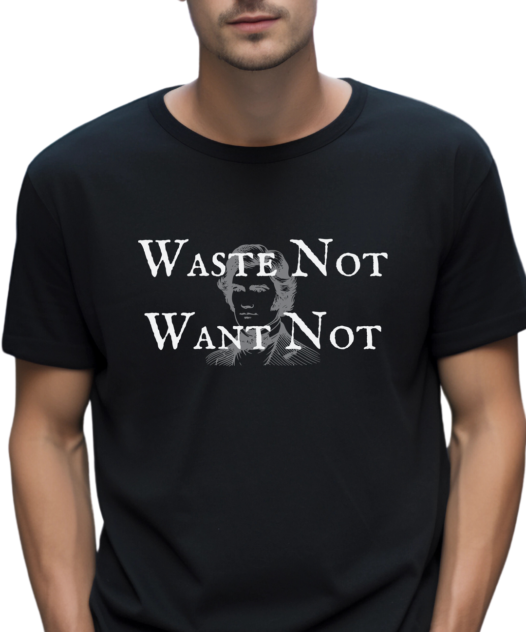 Waste Not Want Not Unisex Women Men T-Shirt